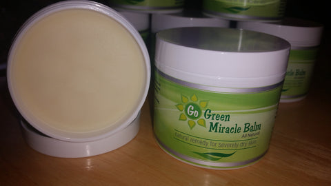 Go Green Miracle Balm 4.0 oz Natural - Go Green Miracle Balm